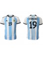 Moški Nogometna dresi replika Argentina Nicolas Otamendi #19 Domači SP 2022 Kratek rokav